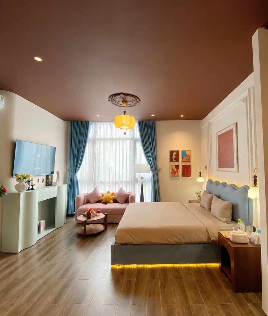 A furnished room at Là Nắng